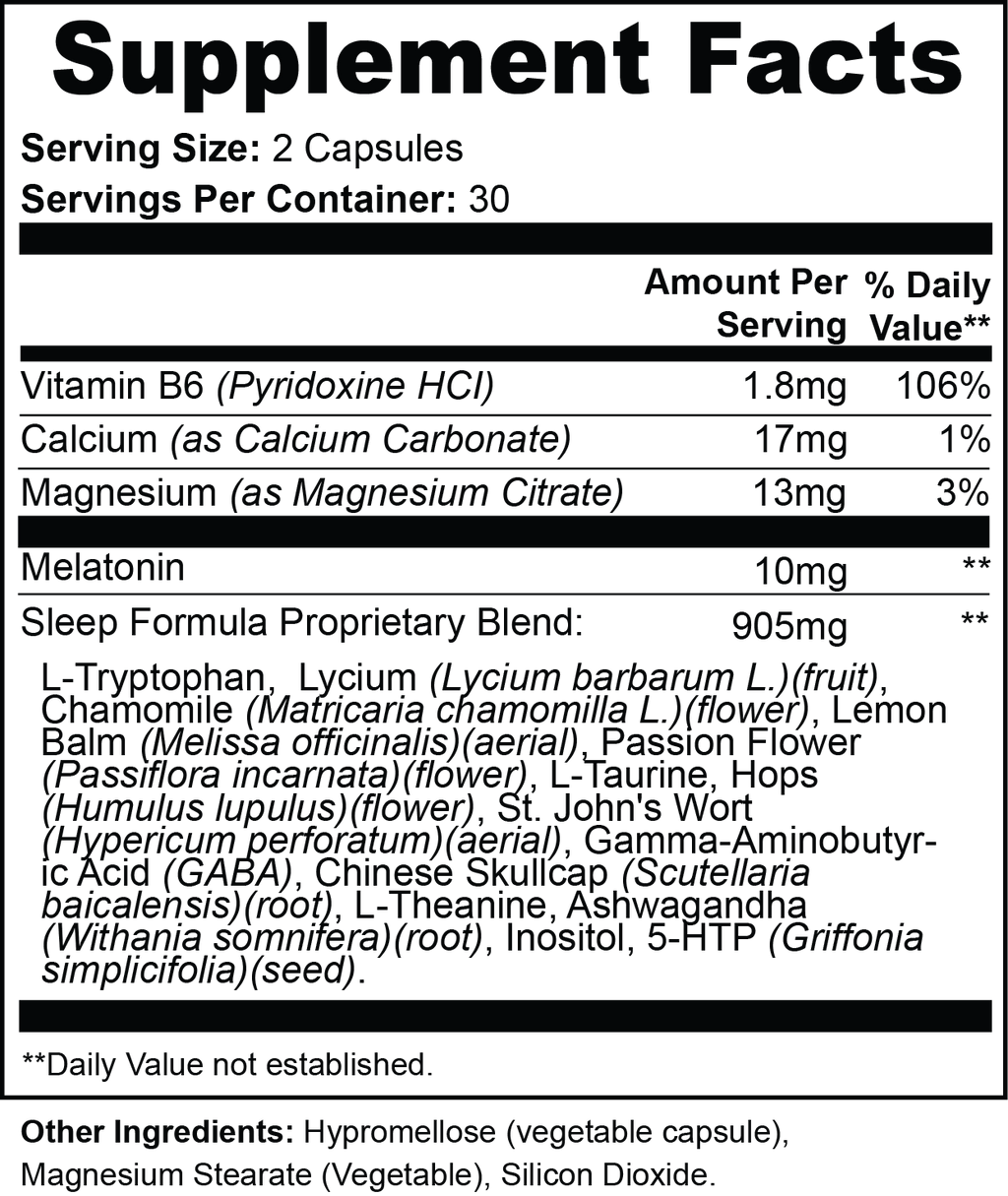 Dr. Chen's Sleep Support Capsules